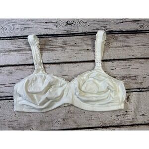 Bravado Lifestyle Microfiber Womens 38C White Comfortable Nursing‎ Bra